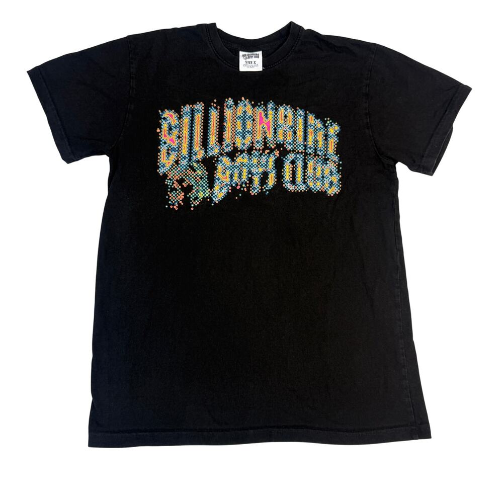 Billionaire Boys Club BBC Creation T Shirt Black Pixel Logo Graphic Small